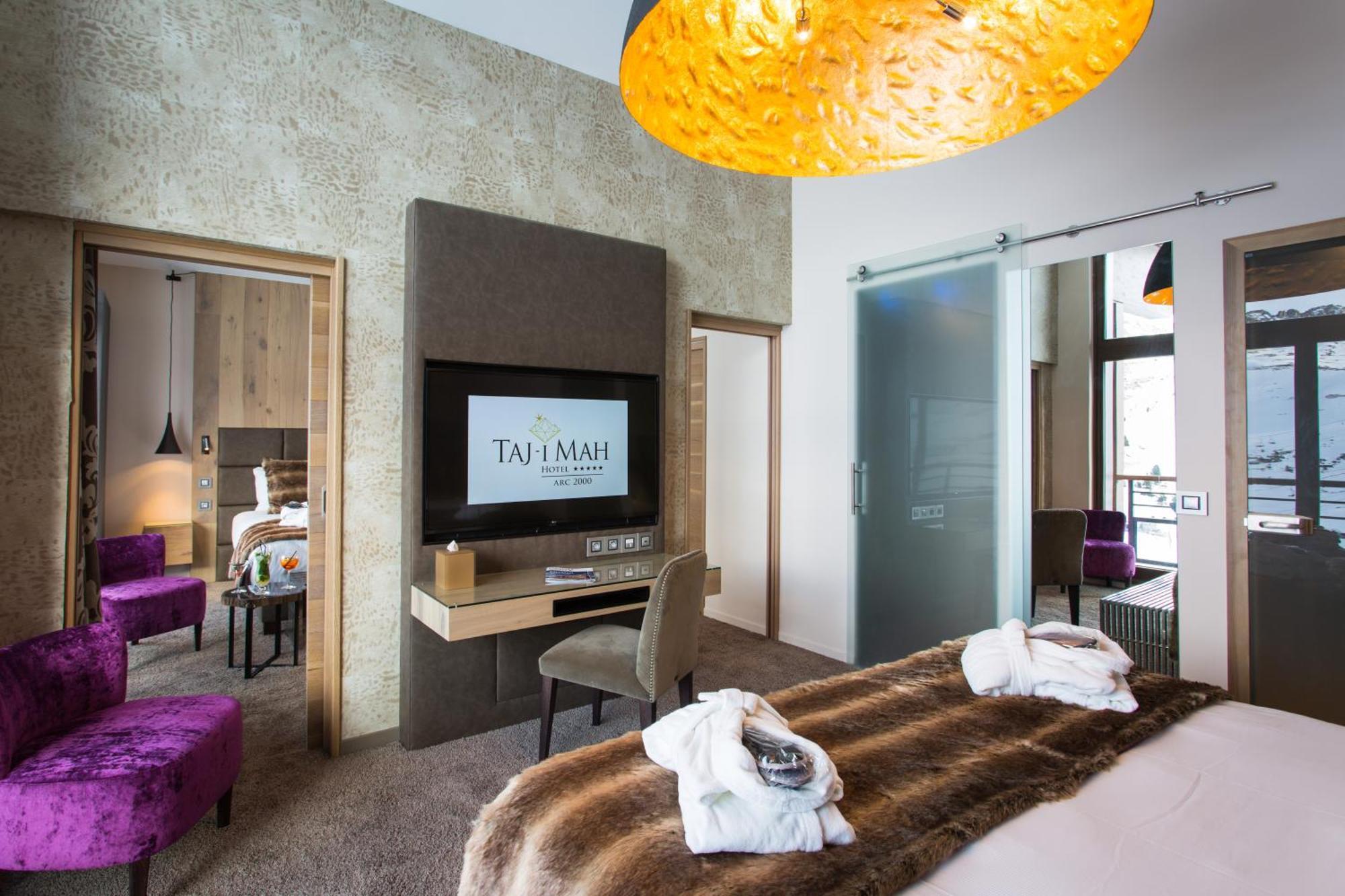 Hotel Taj-I Mah By Les Etincelles Les Arcs  Exteriör bild